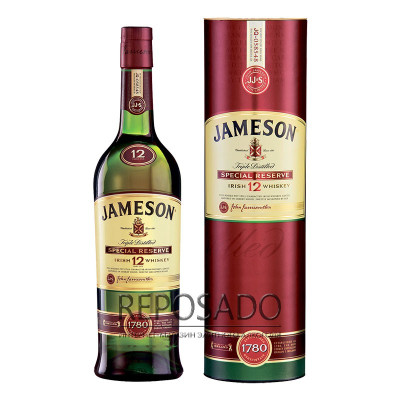 John Jameson 12 Years Old 1L (Джон Джеймсон 12 років 1л) John Jameson 12 Years Old 1L (Джон Джеймсон 12 років 1л)
