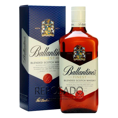 Ballantines 1L (Баллантайнс 1л у коробці)
