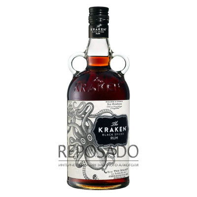 Kraken Black Spiced Rum 1L (Кракен Блек Спайсед 1л)