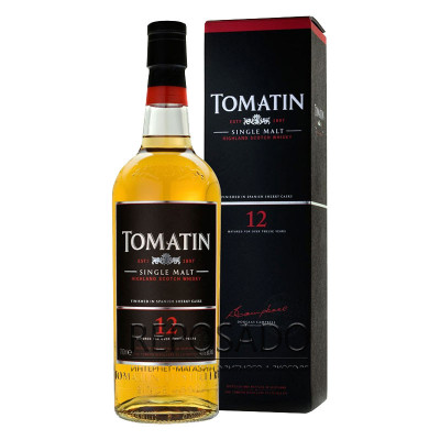 Tomatin 12 Years Old 0,7L (Томатин 12 років 0,7л)