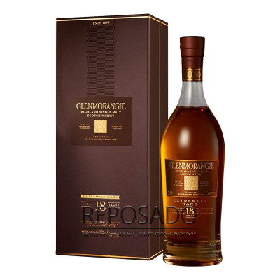 Glenmorangie 18 Years Old, Extremely Rare 0,7 L (Гленморанджі 18 років 0,7 л)