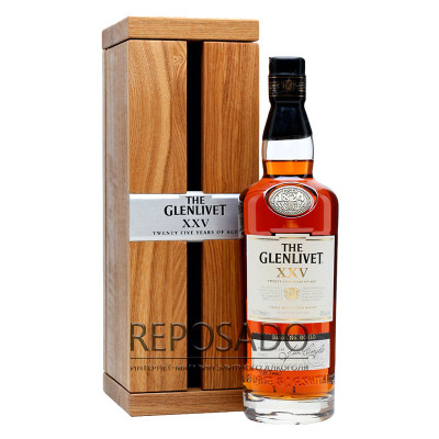 Glenlivet 25 Years Old 0,7L (Гленлівет 25 років 0,7л)