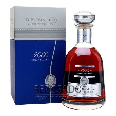 Diplomatico Single Vintage 2002 Year 0,7L (Дипломатико Снігл Вінтаж 2002 року 0,7л)