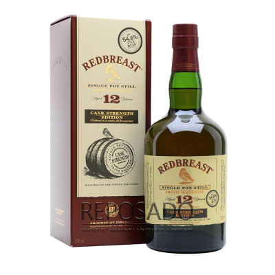 Redbreast 12 Year Old Single Pot Still Cask Strength 0,7L (Редбрист 12 років Сінгл Пот Стіл Каск Стренч 0,7л)