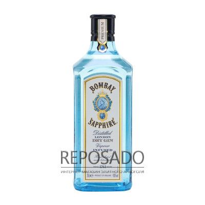 Bombay Sapphire Gin 0,7L (Бомбей Сапфір Джин 0,7л)