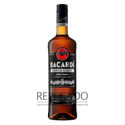 Bacardi Carta Negra 1L (Баккарді Карта Негра 1л)
