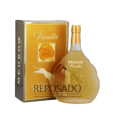 Meukow Vanilla Gift Box 0,7L (Лікер на коньяку меуків Ваніль 0,7л)