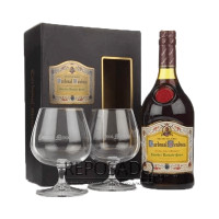 Cardenal Mendoza Gr.Reserv. 20YO 0,7L +2 glasses (Бренді Кардинал Мендоза Гр.Резерв 20 років 0,7л + 2 келихи)