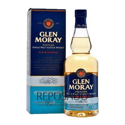 Glen Moray Peated Elgin Classic gift box 0,7L (Глен Морай Пітед Елджін Класік 0,7Л)