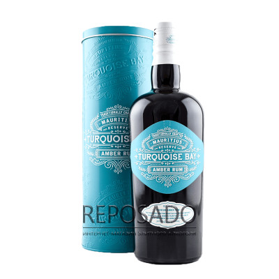 Turquoise Bay Mauritius Amber Rum 0,7L (Туркуаз Бей Маврикійський Бурштиновий Ром 0.7л)
