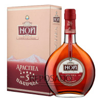 Noy Araspel 5YO gift box 0.7L (Коньяк Ной Араспел 5 років в подарунковій коробці 0.7л)
