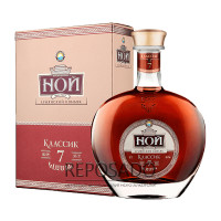 Noy Classic 7YO gift box 0.5L (Коньяк Ной Класік 7 років подарункова коробка 0.5л)