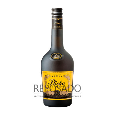 Pliska 5 YO 0,5L (Бренді Плиска 5 років 0,5л)