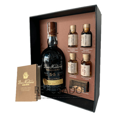 Tasting Kit Dos Maderas 5+5 (Pedro Ximenez, Palo Cortado, Ron B. Caribe (Ром Набір Дос Мадерас 5+5 0.7л)