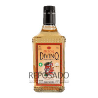 Divino Mezcal Reposado 0,7L (Дівіно Мескаль Репосадо з гусеницею 0,7л)