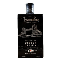Tower Bridge London Dry Gin Black 0,7 L (Джин Тауер Брідж Лондон Драй Блек 0,7 л)