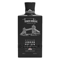 Tower Bridge London Dry Gin Black 0,35 L (Джин Тауер Брідж Лондон Драй Блек 0,35 л)