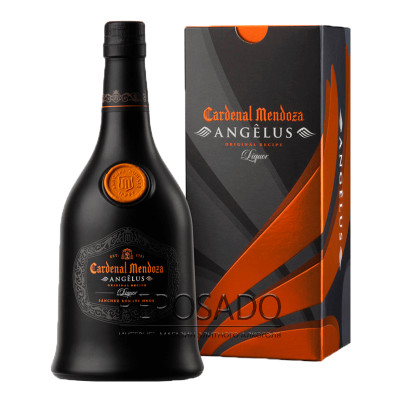 Cardenal Mendoza Angelus gift box 0,7L (Лікер Карденал Мендоза Анхелус подарункова упаковка 0,7л)