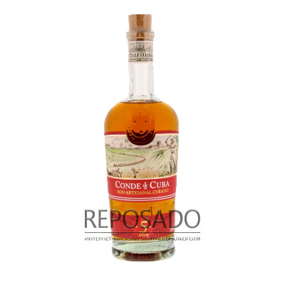 Conde de Cuba 5 Anos 0,7L (Ром Конде де Куба 5 років 0,7л)