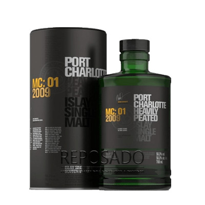 Bruichladdich Port Charlotte MC:01 2009 0.7L (Віскі Брукладді Порт Шарлотт MC:01 2009 0.7л)