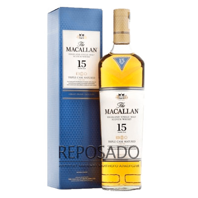 Macallan 15 YO Triple Cask 0.7L (Віскі Макаллан 15* Трипл Каск 0.7л) Macallan 15 YO Triple Cask 0.7L (Віскі Макаллан 15* Трипл Каск 0.7л)