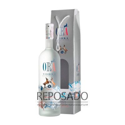 Ora Vodka in Box 1L (Горілка Ора в подарунковій коробці 1л)