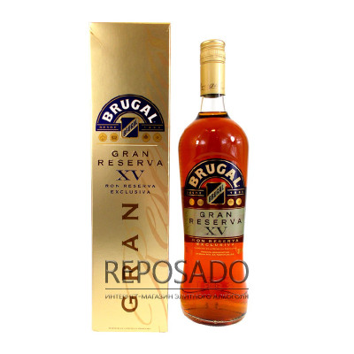 Brugal XV Gran Reserva 1L (Ром Бругал XV Гран Резерв 1л)