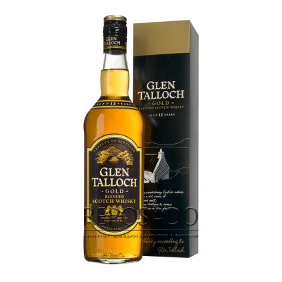 Glen Talloch Gold 12 Years Old 0,7L (Глен Таллоч Голд 12 років 0,7л)