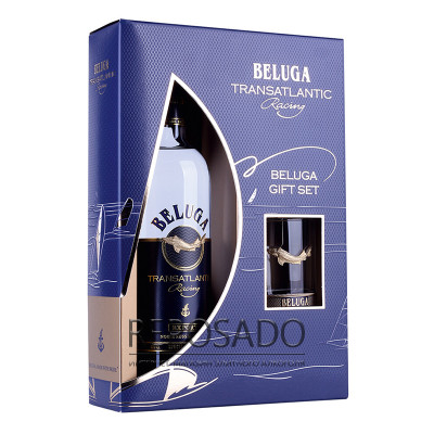 Beluga Transalantic Racing Gift Set 0,7L (Білуга Трансатлантик Рейсинг Набір зі склянкою 0,7л)