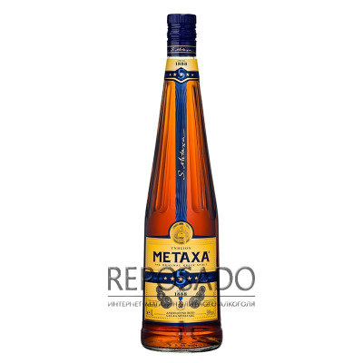 Metaxa 5* 1L (Метакса 5 зірок 1л)