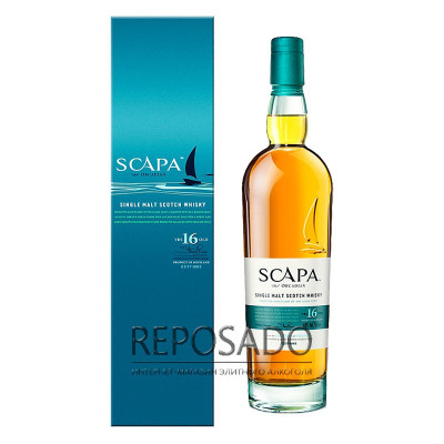 Scapa 16 Years Old 0,7L (Скапа 16 років 0,7л) Scapa 16 Years Old 0,7L (Скапа 16 років 0,7л)