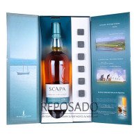 Scapa 16 Years Old, 0,7L (Скапа 16 років з камінням для віскі 0,7л)