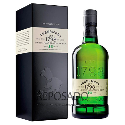 Tobermory 10 Years Old Un-Chillfiltered 0,7L (Тоберморі 10 років нефільтрований 0,7л) Tobermory 10 Years Old Un-Chillfiltered 0,7L (Тоберморі 10 років нефільтрований 0,7л)