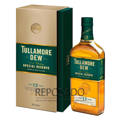 Tullamore Dew 12 Years Old 1L (Таламор Дью 12 років 1л) Tullamore Dew 12 Years Old 1L (Таламор Дью 12 років 1л)