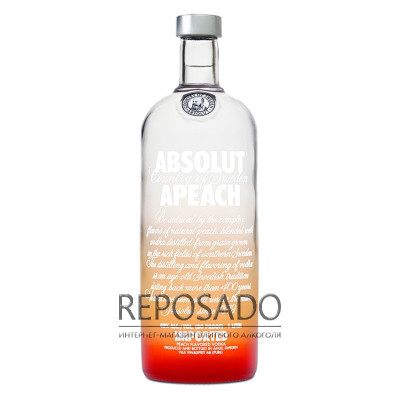 Absolut Apeach 1L (Абсолют Персик 1л)