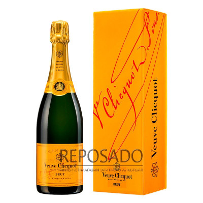 Veuve Clicquot Brut in box 0,75 L (Вдова Кліко Брют в коробці 0,75 л)