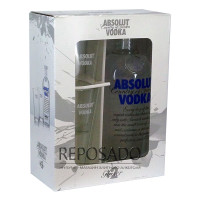 Absolut + 2 Glasses 0,7L (Абсолют зі склянками 0,7л) Absolut + 2 Glasses 0,7L (Абсолют зі склянками 0,7л)