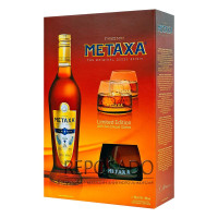 Metaxa 7* with Glasses 0,7L (Метакса 7 зірок з келихами 0,7л)