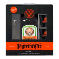 Jagermeister 1,75L (Егермейстер 1,75л з помпою та чарками)