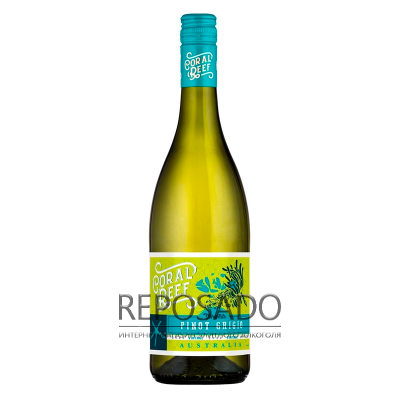 Coral Reef Pinot Grigio 2022 0.75L (Корал Ріф Піно Гріджио 2022 0.75л)