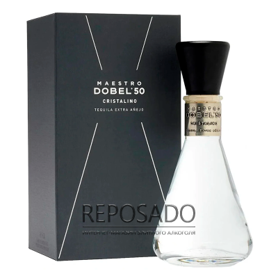 Maestro Dobel 50 Cristalino Extra Anejo 0.75L (Маестро Добел 50 Крісталіно Екстра Аньєхо 0.75л)