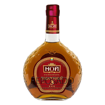 Noy Podarochniy 3YO gift box 0.5L (Ной Подарунковий 3 роки в подарунковій коробці 0.5л)