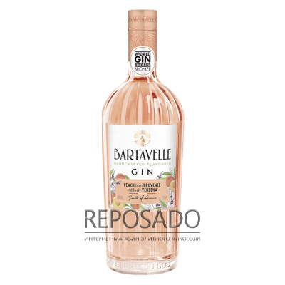 Bartavelle Gin Peach x Verbena 0.7L (Джин Бартавелле Персик Вербена 0.7л)