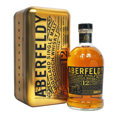 Aberfeldy 12 y.o. Metal Box (Аберфелді 12 років у металевій коробці) 40% 0.7L