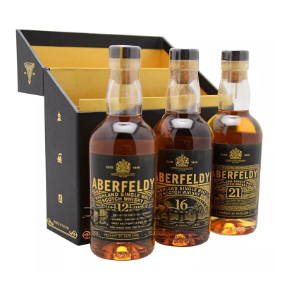 Aberfeldy Tasting Set 12, 16, 21 y.o. (Аберфелді Дегустаційний Сет 12, 16, 21 рік) 40% 3х0.2L