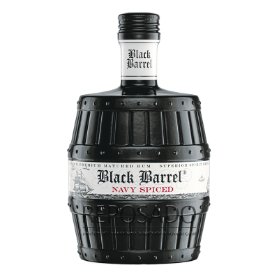 A.H. Riise Black Barrel Navy Spiced 0.7L (Ром А.Х.Рііз Блек Баррель Наві Спайсед 0.7л)